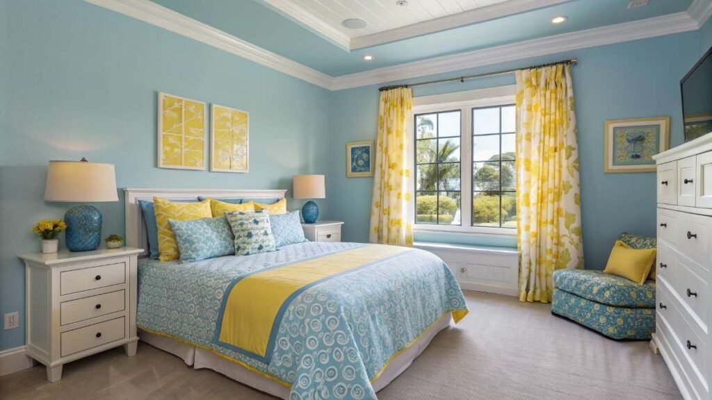 15 Blue and Yellow Bedroom Decor Ideas for Beautiful Spaces
