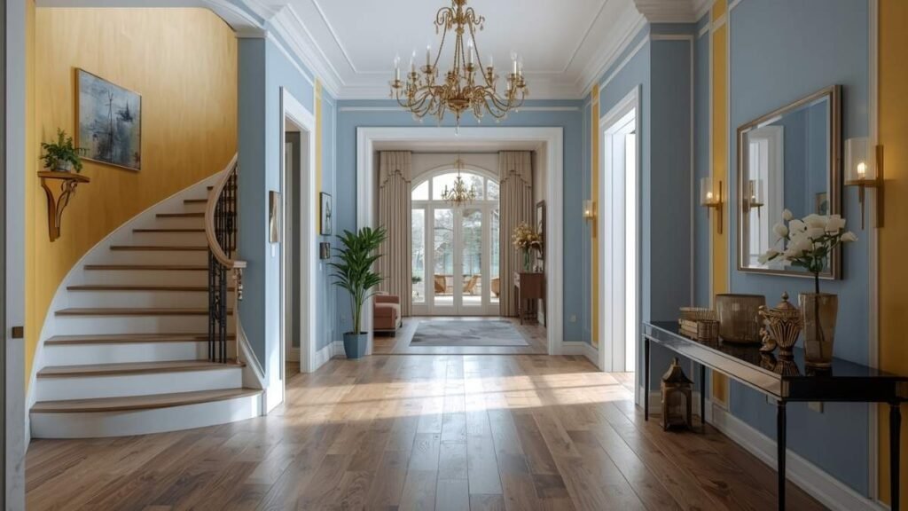 12 Blue and Yellow Hallway Design Ideas for Refresh Spaces